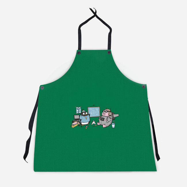 Flight Experiment-Unisex-Kitchen-Apron-pigboom