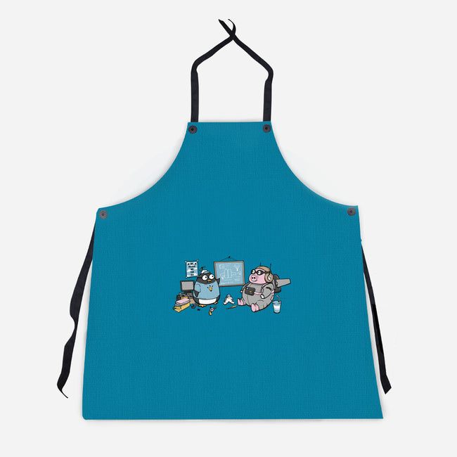 Flight Experiment-Unisex-Kitchen-Apron-pigboom