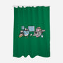 Flight Experiment-None-Polyester-Shower Curtain-pigboom