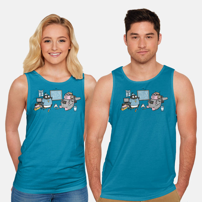 Flight Experiment-Unisex-Basic-Tank-pigboom