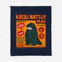 Kaiju Battle Player-None-Fleece-Blanket-pigboom