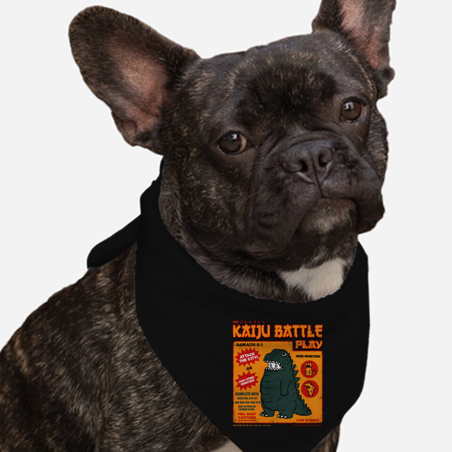 Kaiju Battle Player-Dog-Bandana-Pet Collar-pigboom