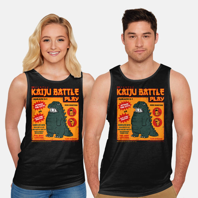 Kaiju Battle Player-Unisex-Basic-Tank-pigboom