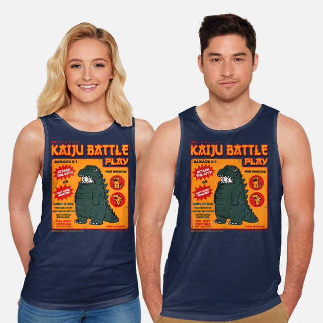 Kaiju Battle Player-Unisex-Basic-Tank-pigboom