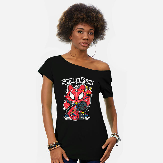 Spiderr-Punk-Womens-Off Shoulder-Tee-krisren28