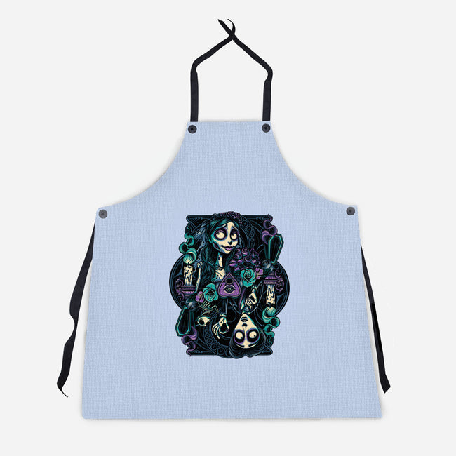 Corpse Duo-Unisex-Kitchen-Apron-momma_gorilla