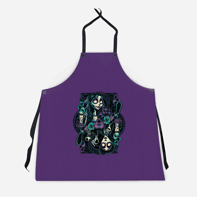 Corpse Duo-Unisex-Kitchen-Apron-momma_gorilla