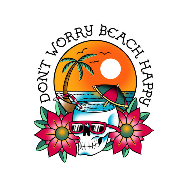 Don't Worry Beach Happy-Mens-Premium-Tee-sachpica