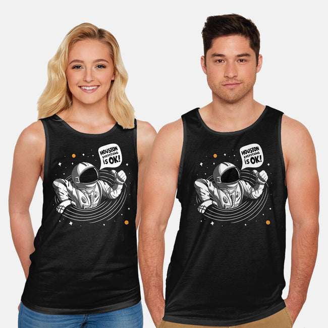 Houston Everything Is Ok-Unisex-Basic-Tank-sachpica