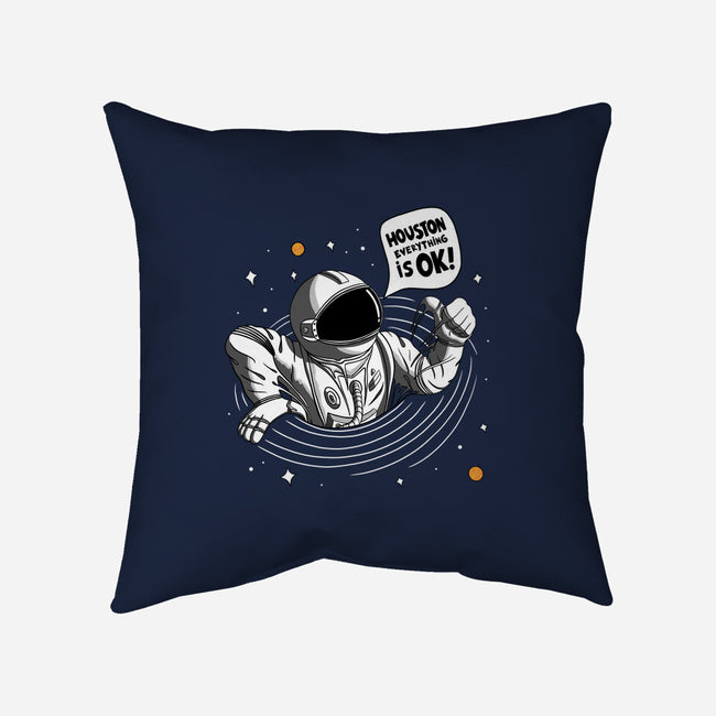 Houston Everything Is Ok-None-Removable Cover-Throw Pillow-sachpica