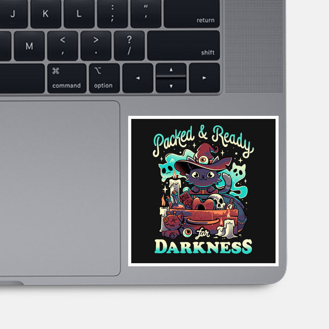 Ready For Darkness-None-Glossy-Sticker-Snouleaf