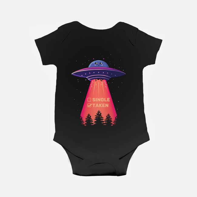 UFO Taken-Baby-Basic-Onesie-danielmorris1993