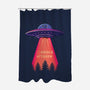 UFO Taken-None-Polyester-Shower Curtain-danielmorris1993