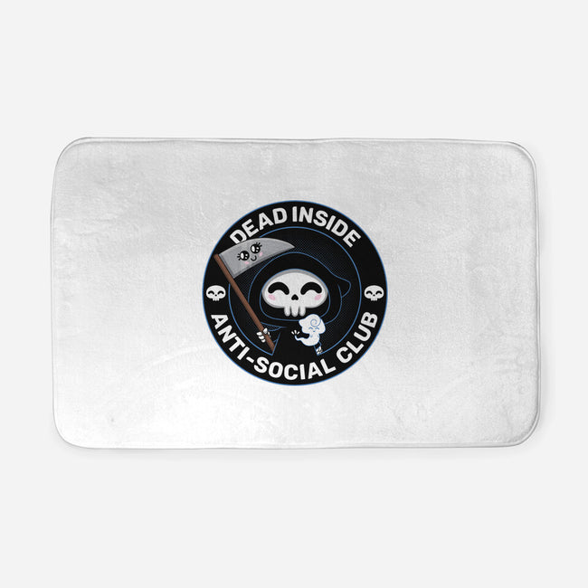 Dead Inside Anti-Social Club-None-Memory Foam-Bath Mat-danielmorris1993