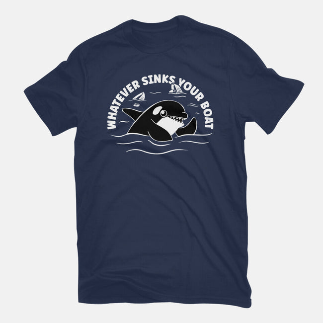 Whatever Sinks Your Boat-Unisex-Basic-Tee-Aarons Art Room