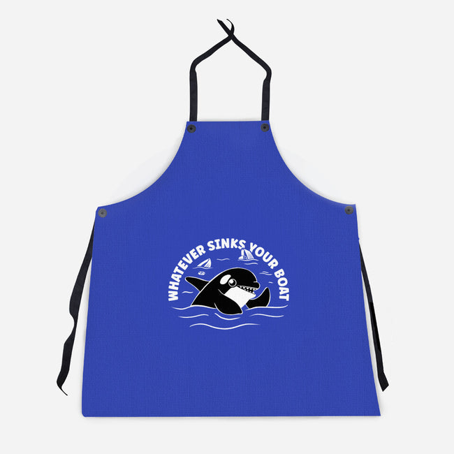 Whatever Sinks Your Boat-Unisex-Kitchen-Apron-Aarons Art Room