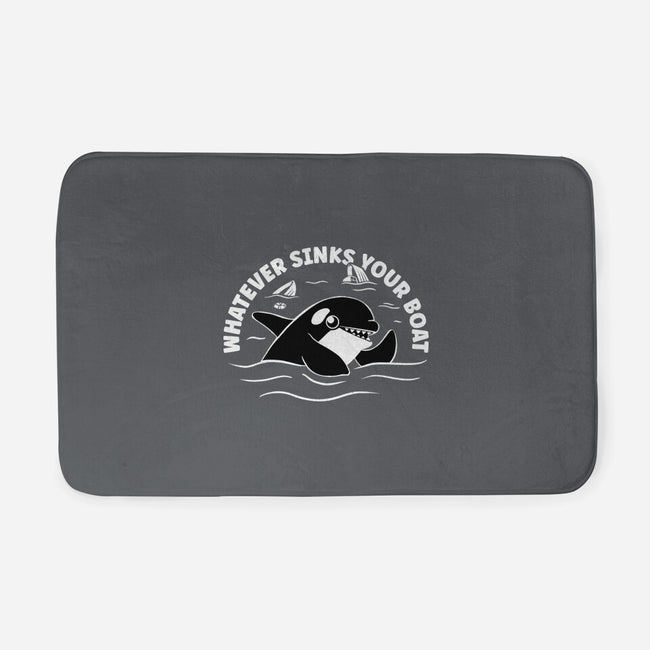 Whatever Sinks Your Boat-None-Memory Foam-Bath Mat-Aarons Art Room