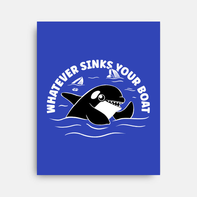 Whatever Sinks Your Boat-None-Stretched-Canvas-Aarons Art Room