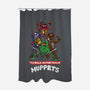 Teenage Mutant Ninja Muppets-None-Polyester-Shower Curtain-zascanauta