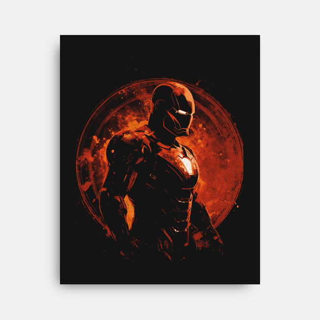 The Iron Warrior-None-Stretched-Canvas-kharmazero