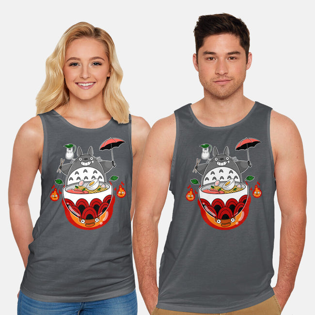 Neighbors Ramen-Unisex-Basic-Tank-Tri haryadi