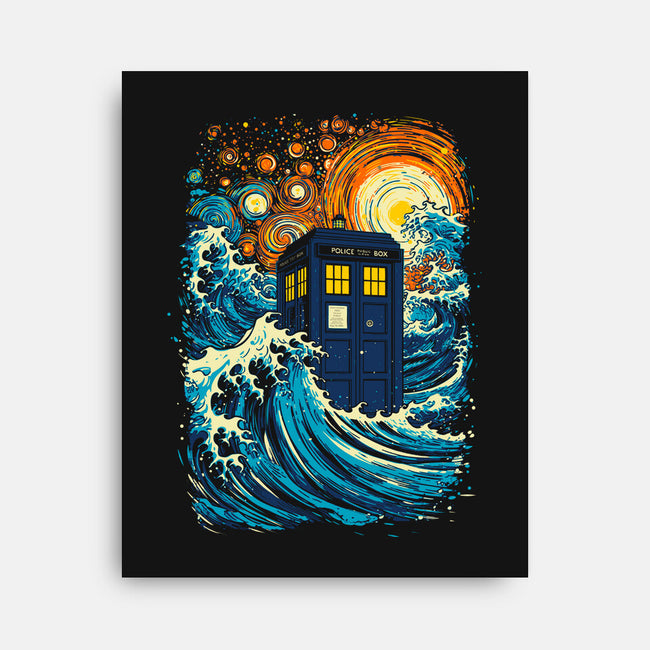 The Great Tardis-None-Stretched-Canvas-kharmazero