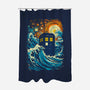 The Great Tardis-None-Polyester-Shower Curtain-kharmazero