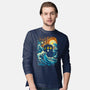 The Great Tardis-Mens-Long Sleeved-Tee-kharmazero