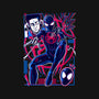 Spiderman Miles Morales-None-Fleece-Blanket-Panchi Art