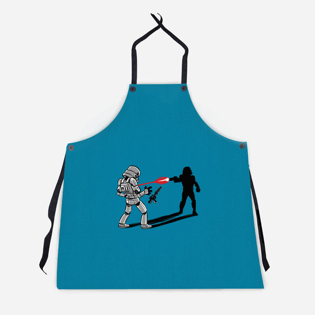 Shadow Battle-Unisex-Kitchen-Apron-zascanauta