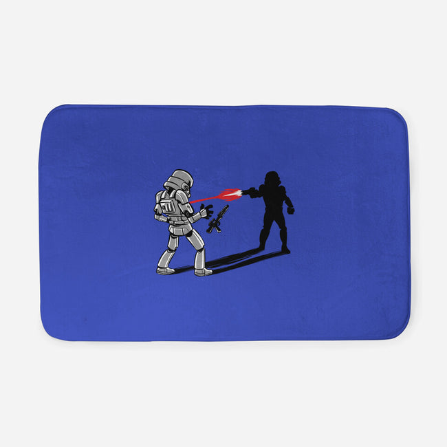 Shadow Battle-None-Memory Foam-Bath Mat-zascanauta