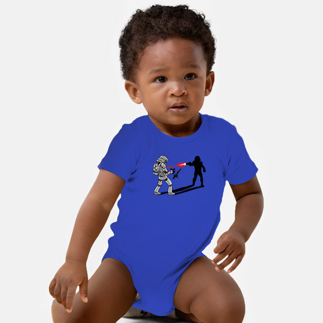 Shadow Battle-Baby-Basic-Onesie-zascanauta