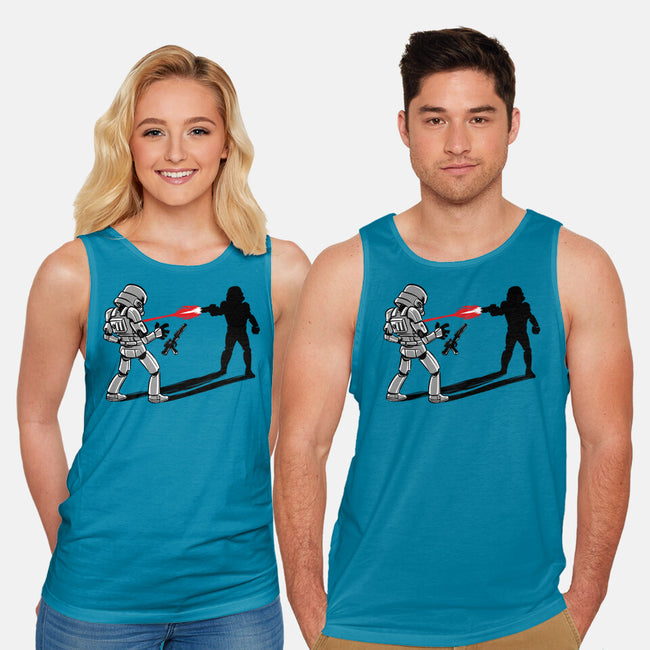 Shadow Battle-Unisex-Basic-Tank-zascanauta