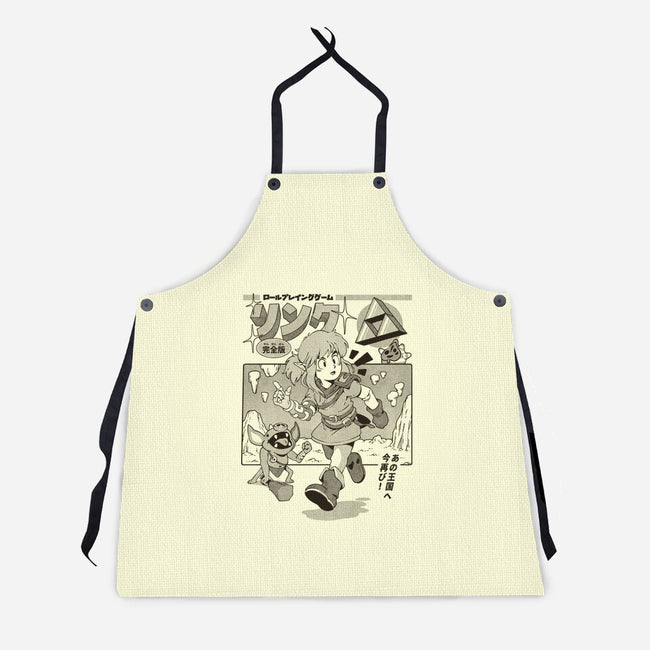 The Hero's Journey-Unisex-Kitchen-Apron-ilustrata