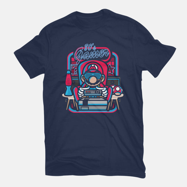 80s Gamer Room-Mens-Premium-Tee-jrberger