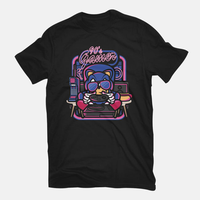 90s Gamer Room-Mens-Premium-Tee-jrberger