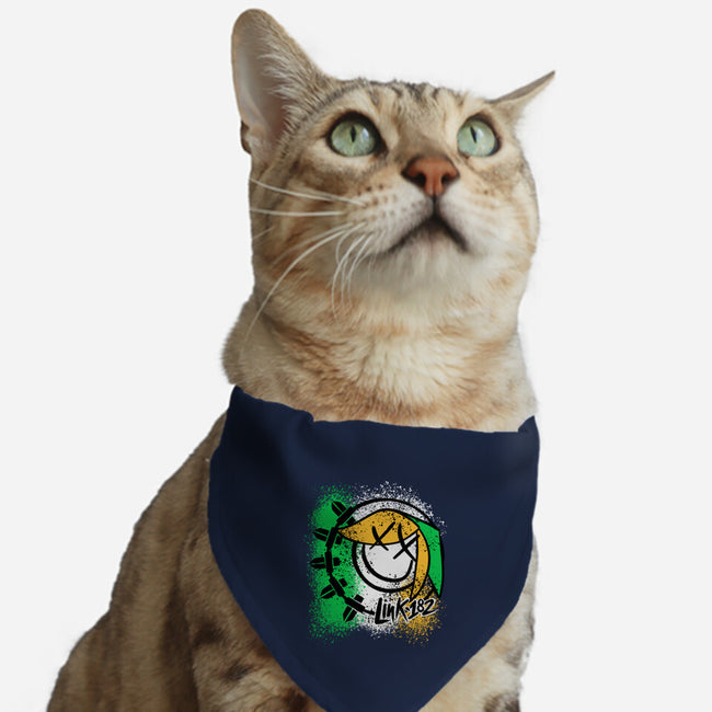 Hyrulean Pop Punk Is Not Dead-Cat-Adjustable-Pet Collar-Aarons Art Room