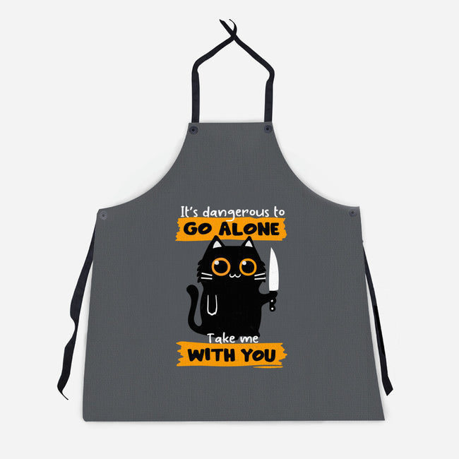 Take Me With You-Unisex-Kitchen-Apron-Xentee