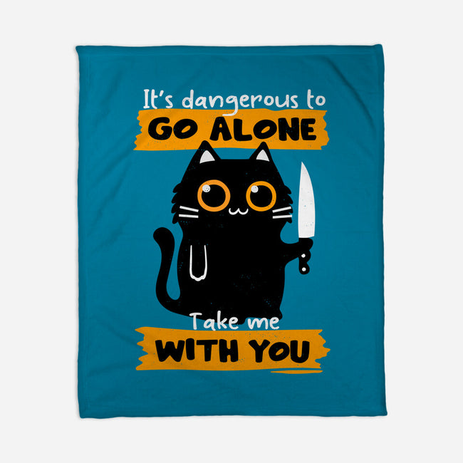 Take Me With You-None-Fleece-Blanket-Xentee