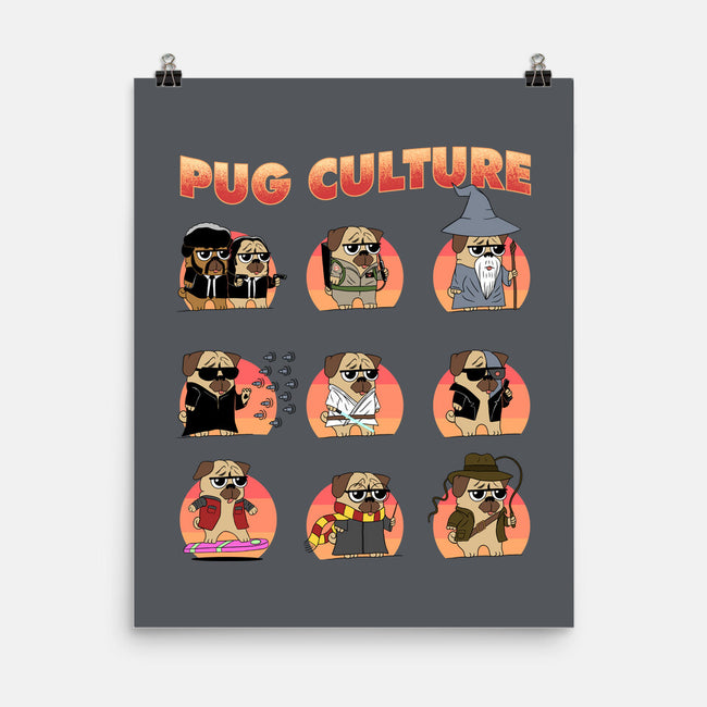 Pug Culture-None-Matte-Poster-sachpica