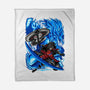 Blue Susanoo-None-Fleece-Blanket-alanside