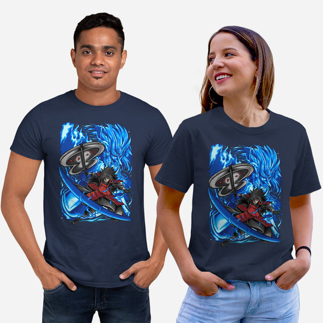 Blue Susanoo-Unisex-Basic-Tee-alanside