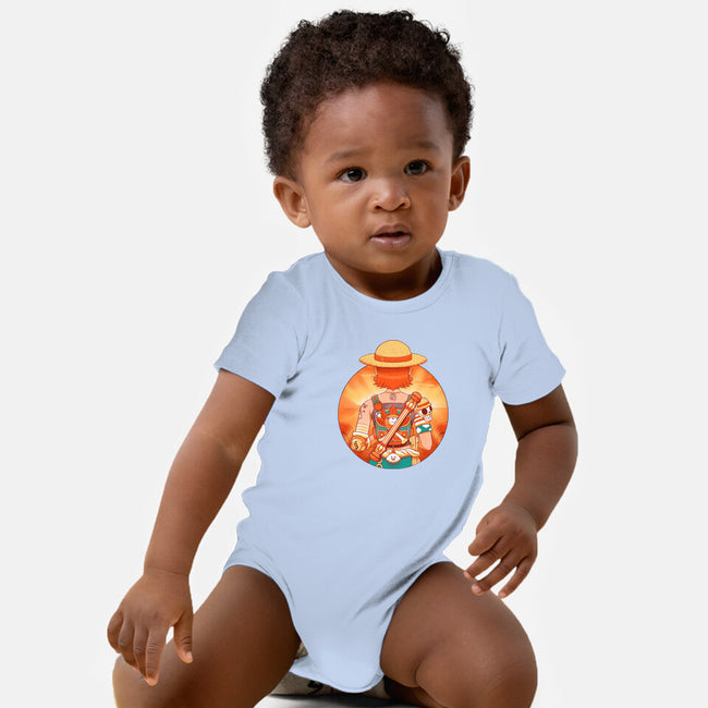 Summer Piece-Baby-Basic-Onesie-Bruno Mota