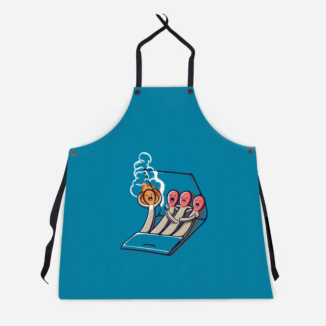 Don't Play With Fire-Unisex-Kitchen-Apron-Xentee