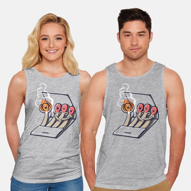 Don't Play With Fire-Unisex-Basic-Tank-Xentee