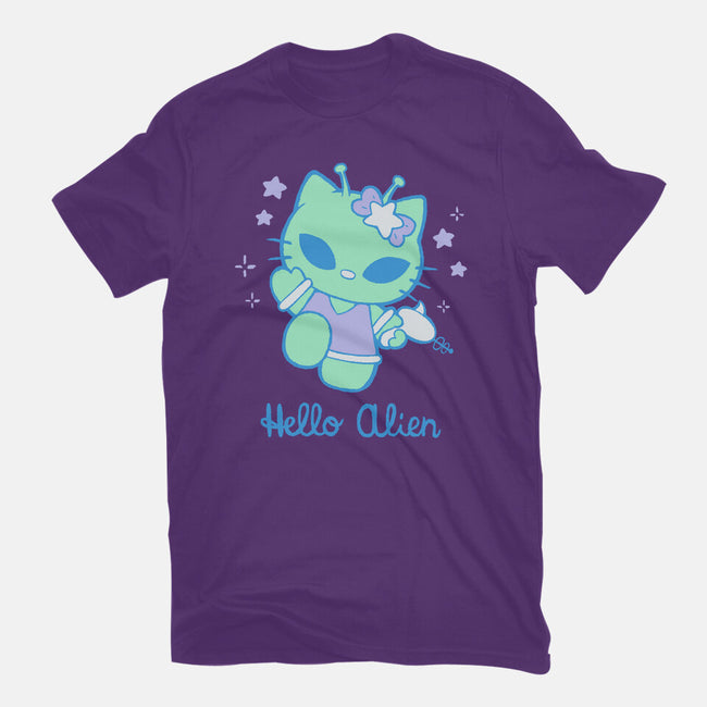 Hello Alien-Mens-Basic-Tee-xMorfina