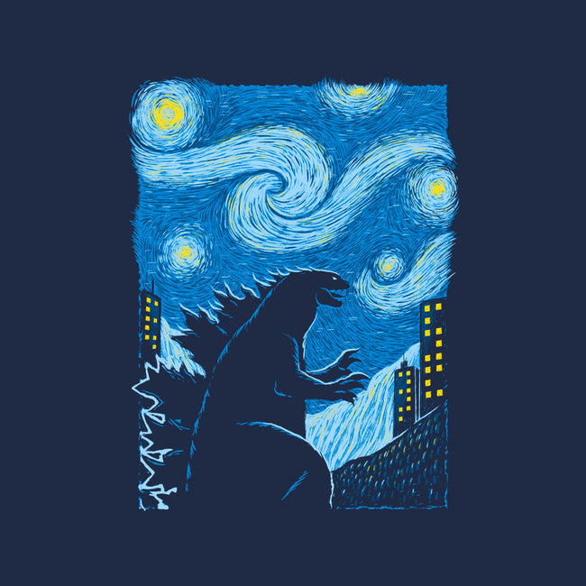 Gogh-Zilla-None-Memory Foam-Bath Mat-Umberto Vicente