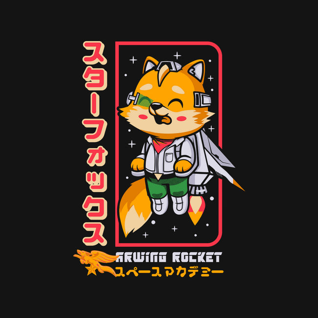 Space Foxey-Baby-Basic-Tee-Arinesart