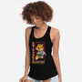 Space Foxey-Womens-Racerback-Tank-Arinesart