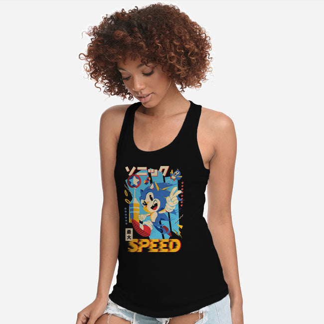 Top Speed-Womens-Racerback-Tank-Arinesart